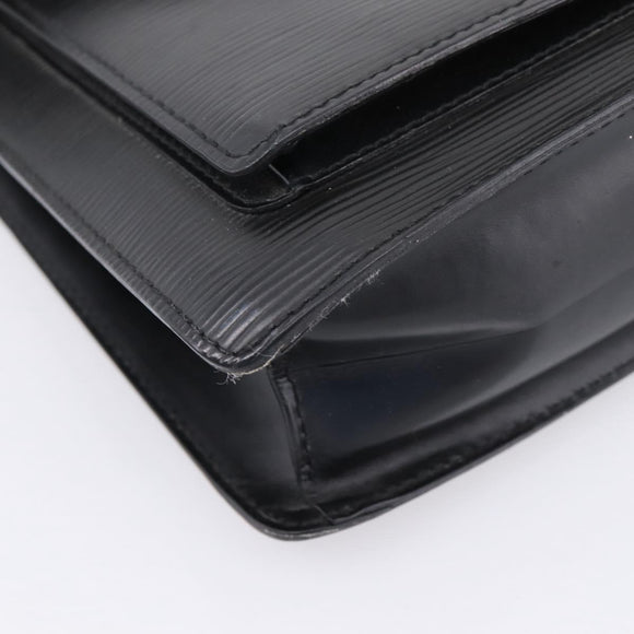 LOUIS VUITTON Epi Monceau 28 Hand Bag Black M52122 LV Auth ka6480
