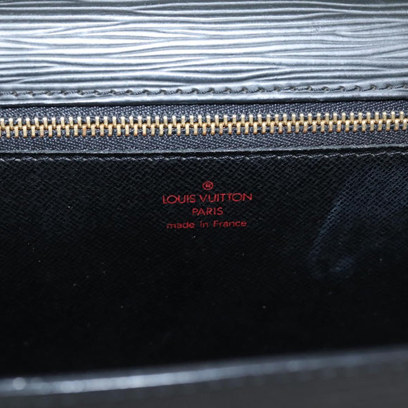 LOUIS VUITTON Epi Monceau 28 Hand Bag Black M52122 LV Auth ka6480