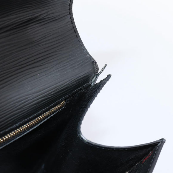 LOUIS VUITTON Epi Monceau 28 Hand Bag Black M52122 LV Auth ka6480