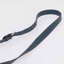 FENDI Peek A Boo Hand Bag Leather 2way Blue Silver 8BN290 Auth ka6482V-15