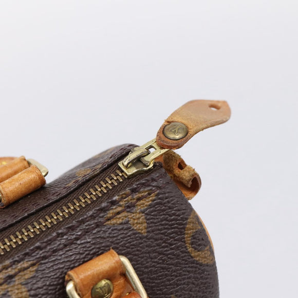 LOUIS VUITTON Monogram Mini Speedy Hand Bag M41534 LV Auth ka6485