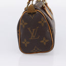 LOUIS VUITTON Monogram Mini Speedy Hand Bag M41534 LV Auth ka6485-3