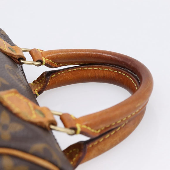 LOUIS VUITTON Monogram Mini Speedy Hand Bag M41534 LV Auth ka6485