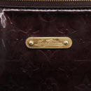 LOUIS VUITTON Monogram Vernis Bellevue GM Tote Bag Amarante M93589 Auth ka6486-17