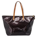 LOUIS VUITTON Monogram Vernis Bellevue GM Tote Bag Amarante M93589 Auth ka6486-2