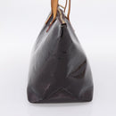 LOUIS VUITTON Monogram Vernis Bellevue GM Tote Bag Amarante M93589 Auth ka6486-4
