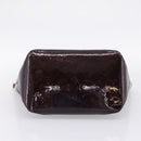 LOUIS VUITTON Monogram Vernis Bellevue GM Tote Bag Amarante M93589 Auth ka6486-5
