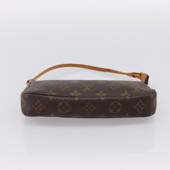 LOUIS VUITTON Monogram Pochette Accessoires Pouch M51980 LV Auth ka6489
