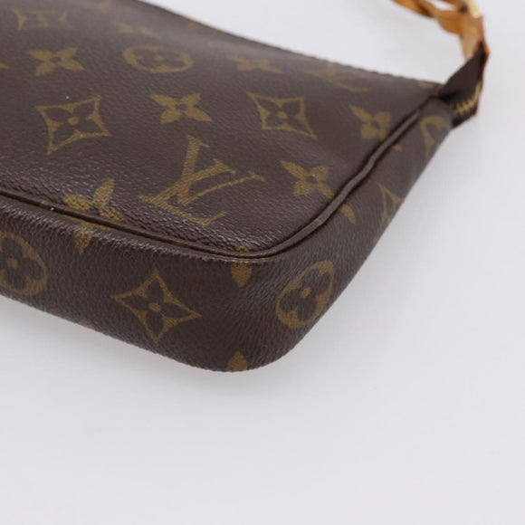 LOUIS VUITTON Monogram Pochette Accessoires Pouch M51980 LV Auth ka6489