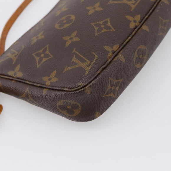 LOUIS VUITTON Monogram Pochette Accessoires Pouch M51980 LV Auth ka6489