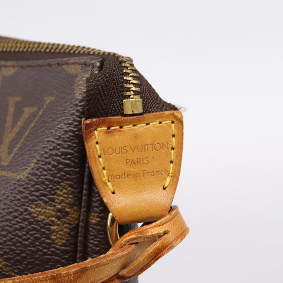 LOUIS VUITTON Monogram Pochette Accessoires Pouch M51980 LV Auth ka6489