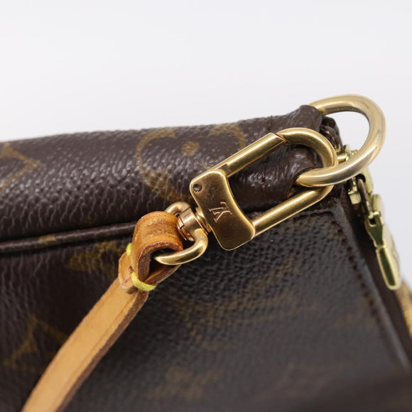 LOUIS VUITTON Monogram Pochette Accessoires Pouch M51980 LV Auth ka6489