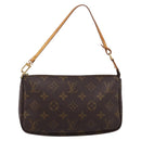 LOUIS VUITTON Monogram Pochette Accessoires Pouch M51980 LV Auth ka6489-13