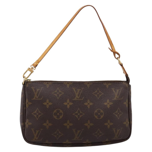 LOUIS VUITTON Monogram Pochette Accessoires Pouch M51980 LV Auth ka6489