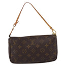 LOUIS VUITTON Monogram Pochette Accessoires Pouch M51980 LV Auth ka6489-2
