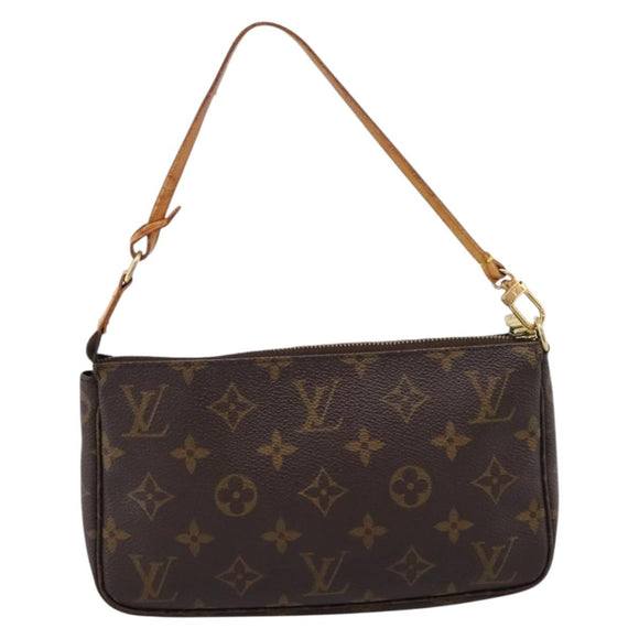 LOUIS VUITTON Monogram Pochette Accessoires Pouch M51980 LV Auth ka6489