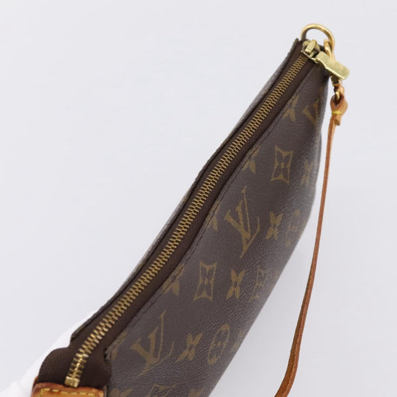 LOUIS VUITTON Monogram Pochette Accessoires Pouch M51980 LV Auth ka6489