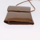 LOUIS VUITTON Monogram Vernis Walker Wallet Bronze M91154 LV Auth ka6490-5