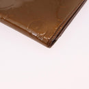 LOUIS VUITTON Monogram Vernis Walker Wallet Bronze M91154 LV Auth ka6490-15