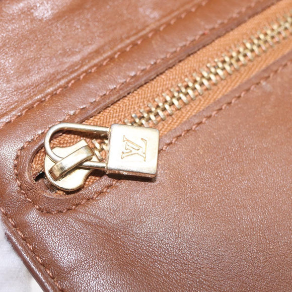 LOUIS VUITTON Monogram Vernis Walker Wallet Bronze M91154 LV Auth ka6490