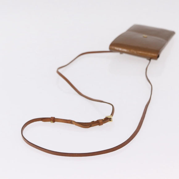 LOUIS VUITTON Monogram Vernis Walker Wallet Bronze M91154 LV Auth ka6490