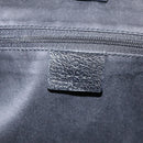 GUCCI GG Canvas Tote Bag Black Silver 115015 Auth ka6491-18