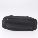 GUCCI GG Canvas Tote Bag Black Silver 115015 Auth ka6491-9