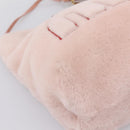 Miu Miu Shoulder Bag Fur Pink Auth ka6494V-14