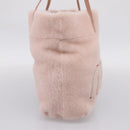 Miu Miu Shoulder Bag Fur Pink Auth ka6494V-3