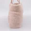 Miu Miu Shoulder Bag Fur Pink Auth ka6494V-4