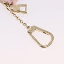 LOUIS VUITTON Monogram Denim Pochette Cles Coin Purse Pink M13208 Auth ka6496M-7