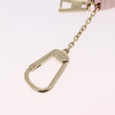 LOUIS VUITTON Monogram Denim Pochette Cles Coin Purse Pink M13208 Auth ka6496M-8