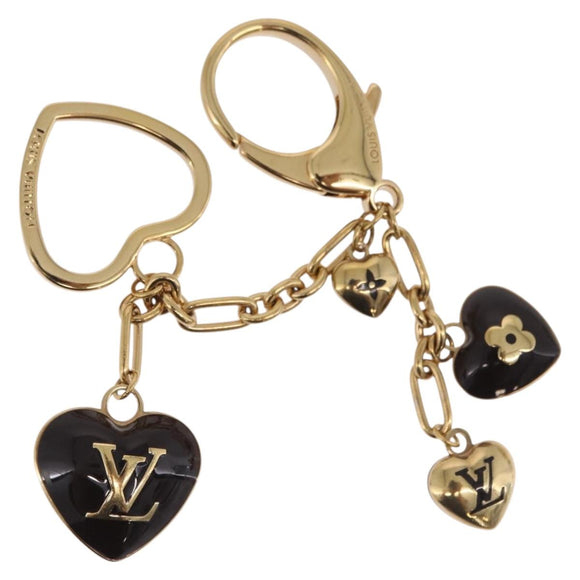 LOUIS VUITTON Bijoux Sac Cool Charm Metal Gold Tone M65757 LV Auth ka6498V