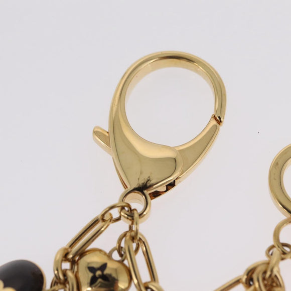 LOUIS VUITTON Bijoux Sac Cool Charm Metal Gold Tone M65757 LV Auth ka6498V