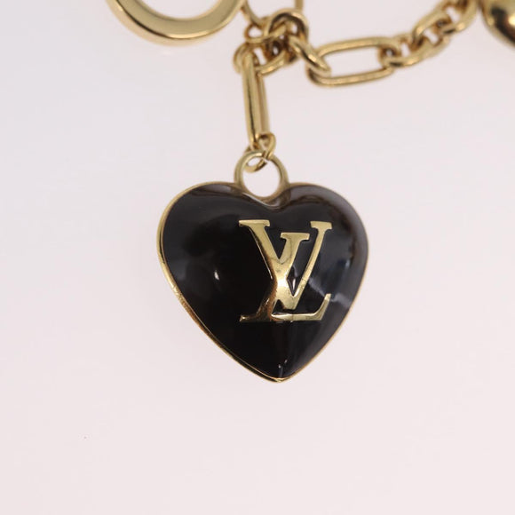 LOUIS VUITTON Bijoux Sac Cool Charm Metal Gold Tone M65757 LV Auth ka6498V