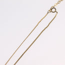 Christian Dior Necklace Metal Gold Tone Auth ka6499-13
