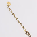 Christian Dior Necklace Metal Gold Tone Auth ka6499-8