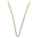Christian Dior Necklace Metal Gold Tone Auth ka6501-1