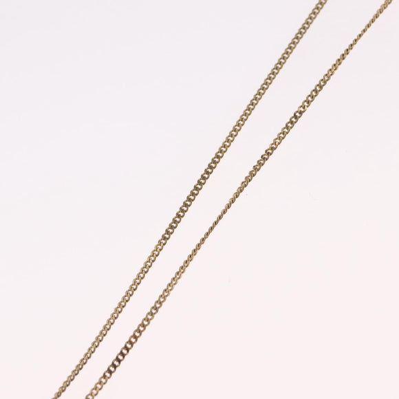 GIVENCHY Necklace Metal Gold Tone Auth ka6503