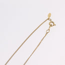 GIVENCHY Necklace Metal Gold Tone Auth ka6503-14