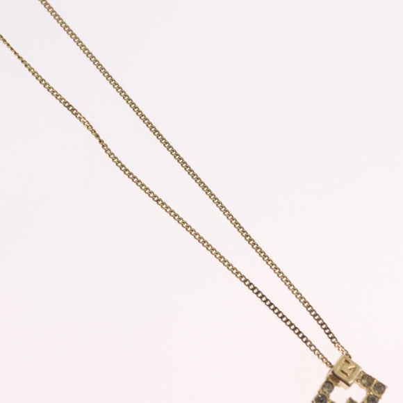 GIVENCHY Necklace Metal Gold Tone Auth ka6503