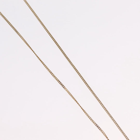 GIVENCHY Necklace Metal Gold Tone Auth ka6503