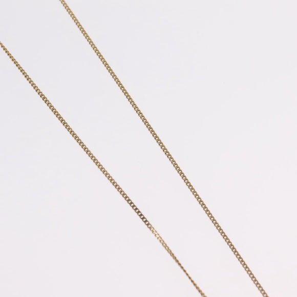 GIVENCHY Necklace Metal Gold Tone Auth ka6503