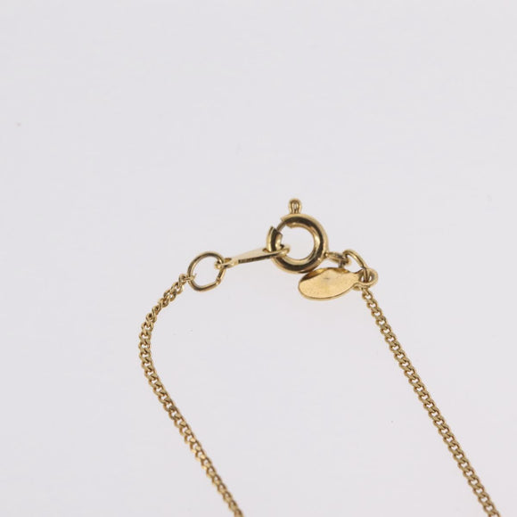 GIVENCHY Necklace Metal Gold Tone Auth ka6503