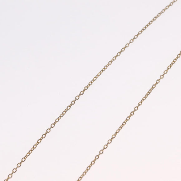 GIVENCHY Necklace Metal Gold Tone Auth ka6504