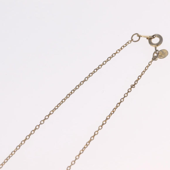 GIVENCHY Necklace Metal Gold Tone Auth ka6504