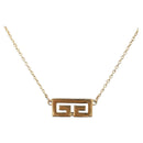 GIVENCHY Necklace Metal Gold Tone Auth ka6504-1