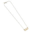 GIVENCHY Necklace Metal Gold Tone Auth ka6504-2