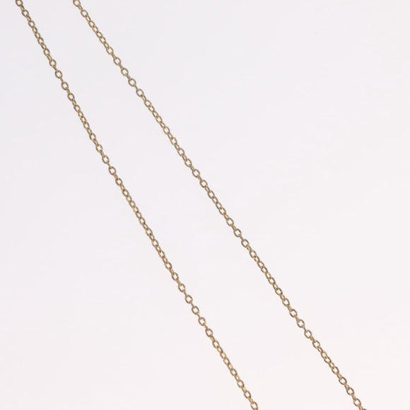 GIVENCHY Necklace Metal Gold Tone Auth ka6504