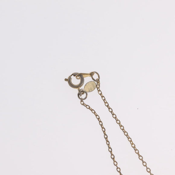 GIVENCHY Necklace Metal Gold Tone Auth ka6504